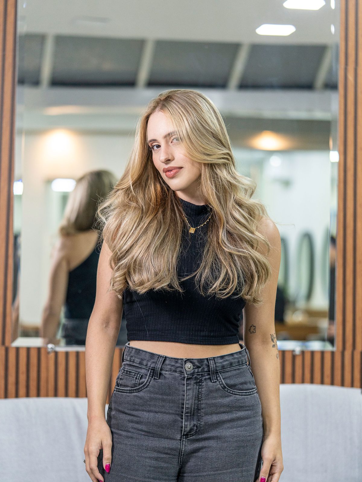 Lived-in balayage